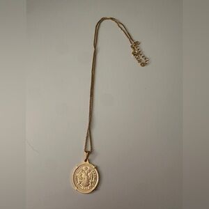 Lightweight coin necklace from Evereve